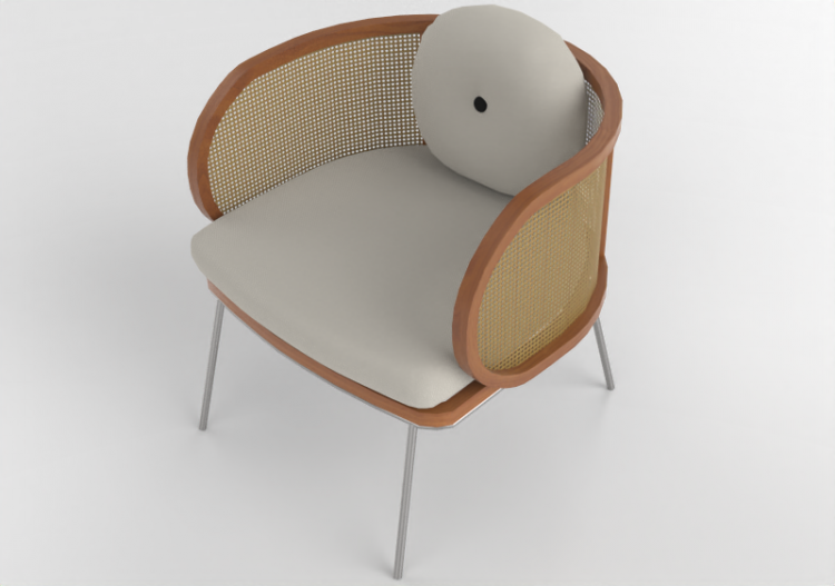 3D Sessel und Sofas - Sessel aus Stoff - Artzzi - Donatela...