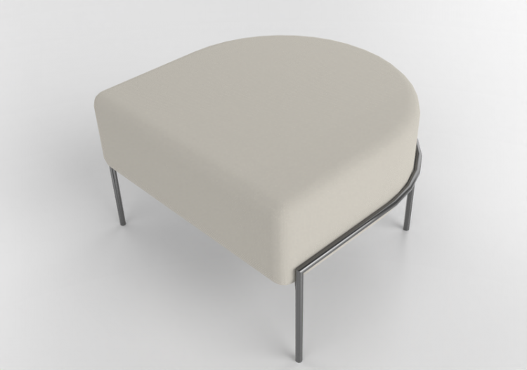 Chairs and Sofas 3D - Fabric Pouf - Artzzi - NO - ACCA...
