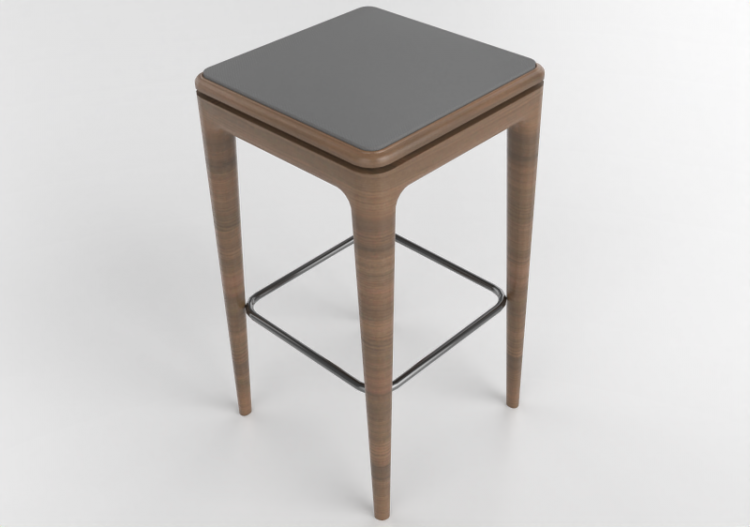 Chaises 3D - Tabouret de bar en bois - Artzzi - Thae - ACCA...