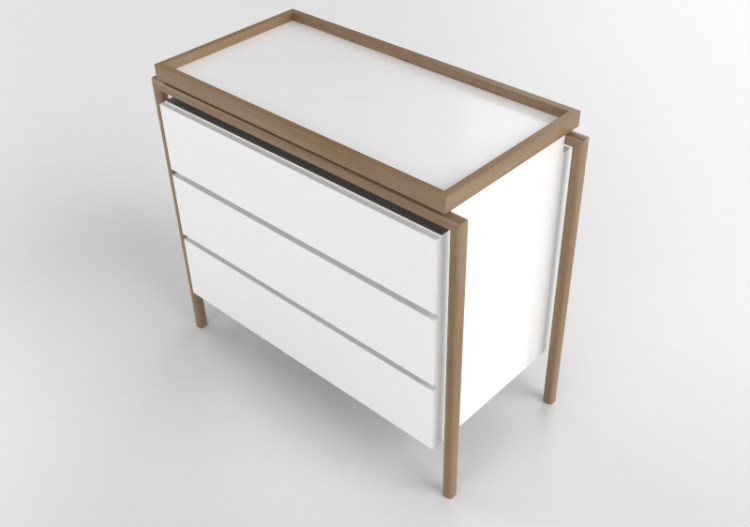 Armarios y Cómodas 3D - Cómoda en madera - Artzzi - Gate -...