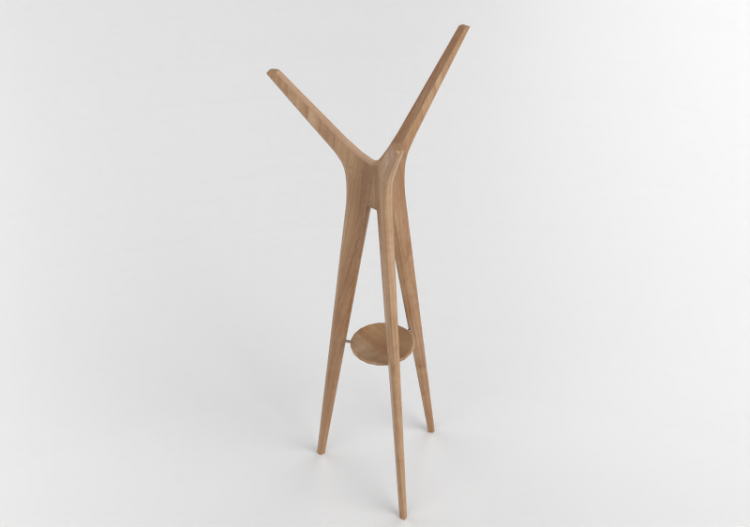 Accessori 3D - Appendiabiti in legno - Artzzi - Holg - ACCA...