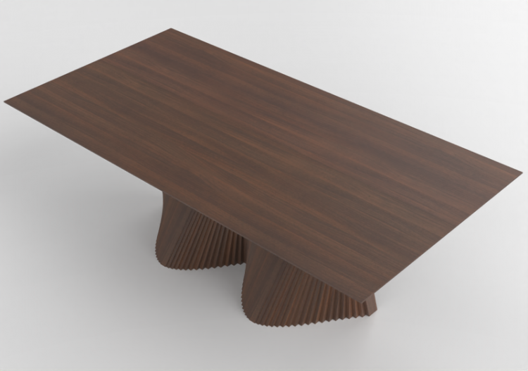 Mesas 3D - Mesa de madeira - Artzzi - Samara - ACCA...
