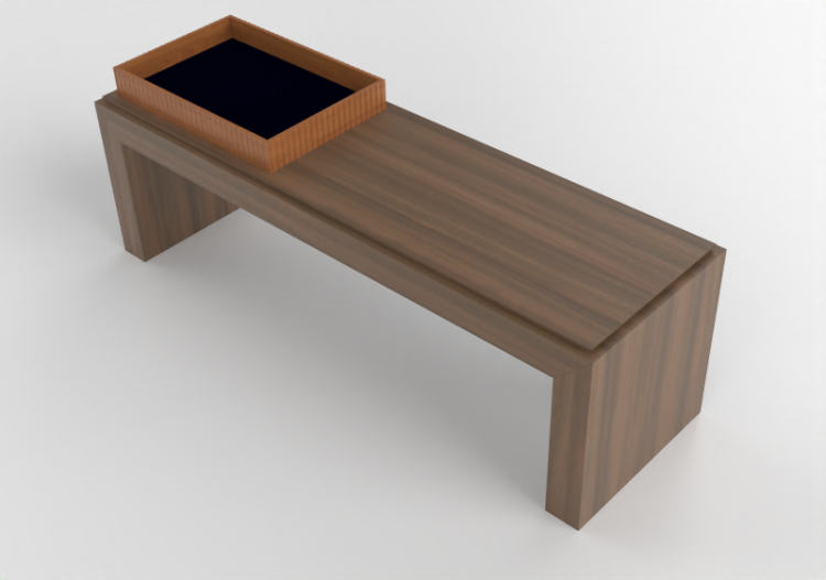 3D Tables - Wood Console Table - Artzzi - Adamo - ACCA...