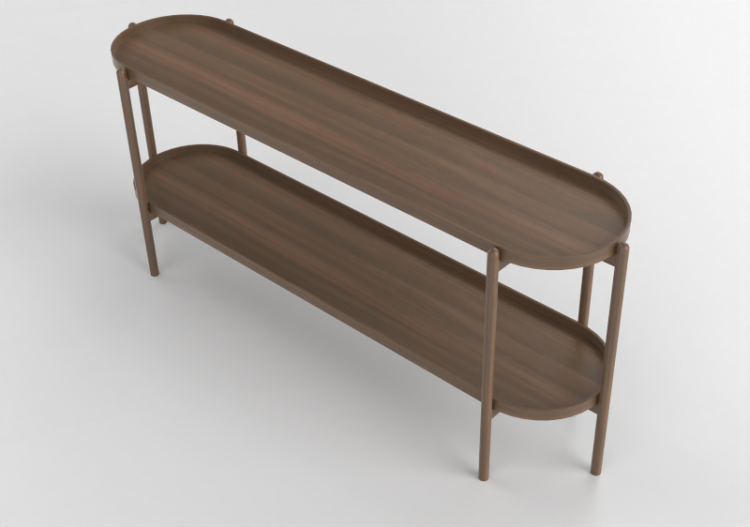Tavoli 3D - Tavolo consolle in legno - Artzzi - Bolero -...