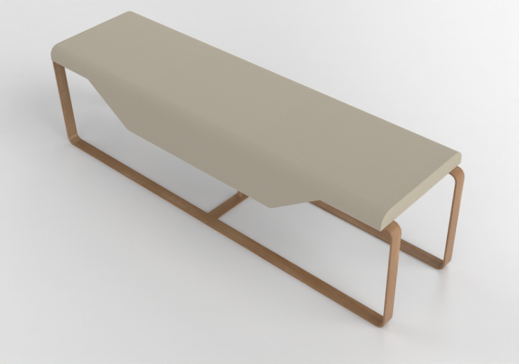 3D Benches - Wooden bench - Artzzi - Verano - ACCA software