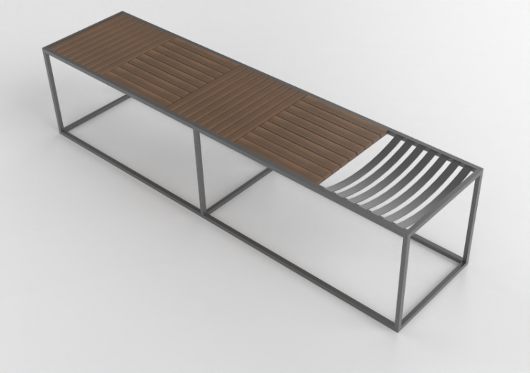 Bancos 3D - Banco de madeira - Artzzi - Lapinha - ACCA...