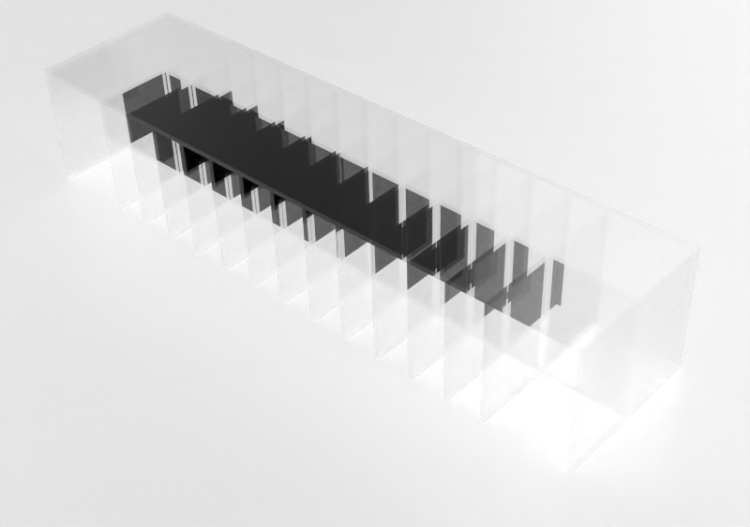 3D Sitzbänke - Sitzbank aus Glas - Artzzi - Centopeia -...