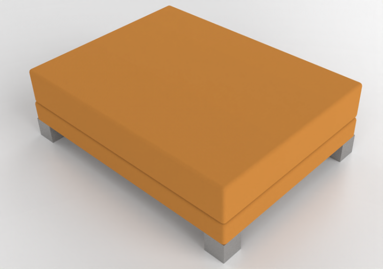Poltronas y Sofás 3D - Puff de tejido - Meritalia - Classic...