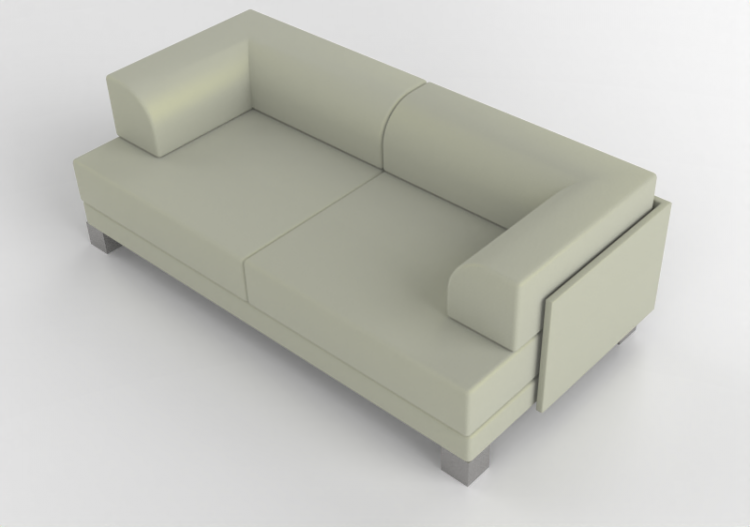 Divans 3D - Canapé en tissu - Meritalia - Classic - ACCA...