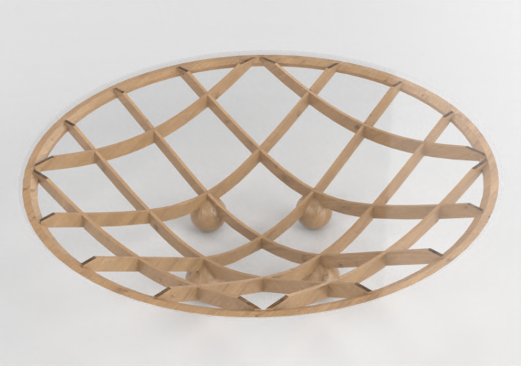 Tables 3D - Table en cristal - Meritalia - Opera - ACCA...