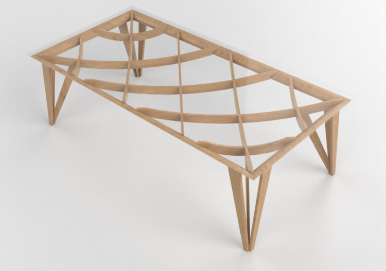 Mesas 3D - Mesa de cristal - Meritalia - Opera - ACCA...