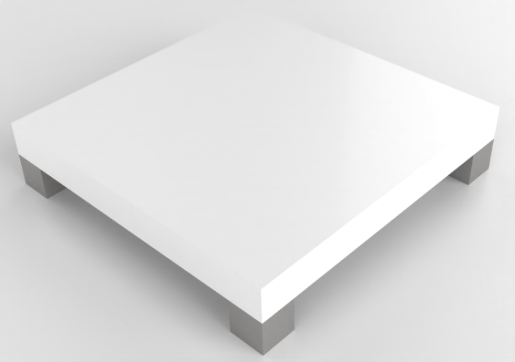 3D Tisch - Tisch aus lacckiertem Holz - Meritalia - Classic...