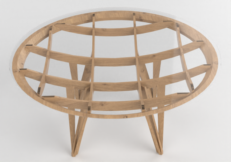 Mesas 3D - Mesa de cristal - Meritalia - Opera - ACCA...