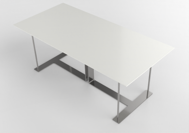 Mesas 3D - Mesa de madera lacada - Meritalia - 6 a Tavola -...