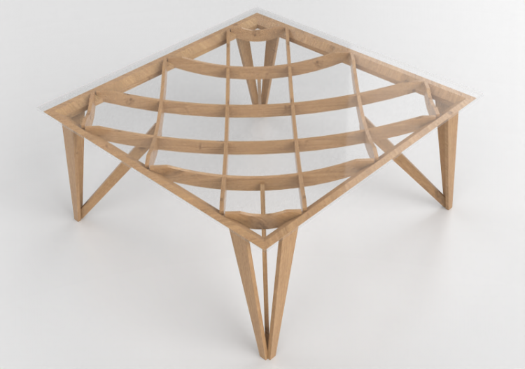 Tables 3D - Table en cristal - Meritalia - Opera - ACCA...