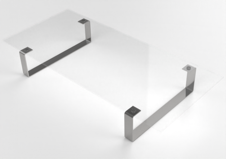3D Tisch - Kristall-Tisch - Meritalia - Aurora - ACCA...
