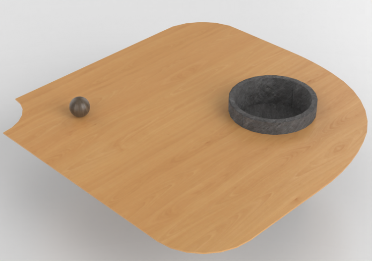 3D Tisch - Beistelltisch aus Holz - Artzzi - Couture - ACCA...