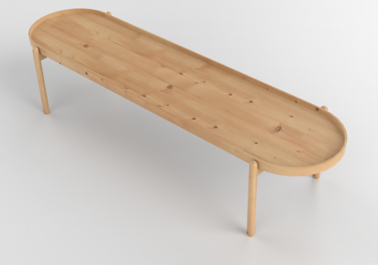 Tavoli 3D - Tavolino in legno - Artzzi - Bolero - ACCA...