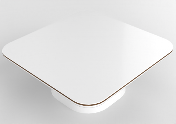 3D Tisch - Lakierter Beistelltisch aus Holz - Artzzi -...
