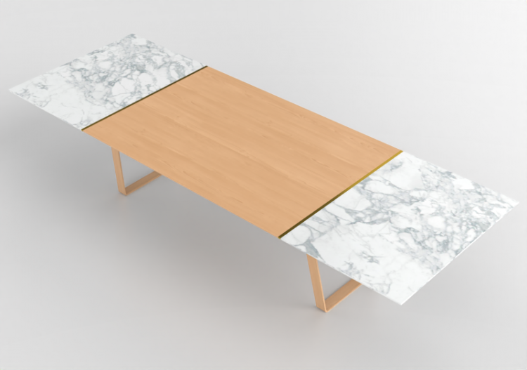 Tavoli 3D - Tavolo in legno e marmo - Artzzi - Asa - ACCA...