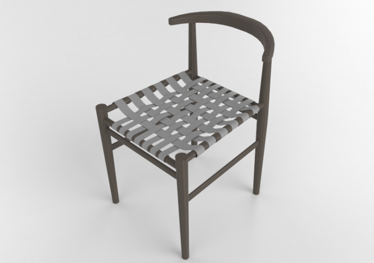 3D Chairs - Wooden chair - Artzzi - Cindy - ACCA software