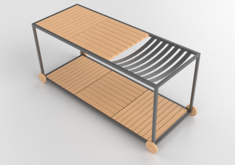 3D Zubehör - Barwagen aus Holz - Artzzi - Lapinha - ACCA...