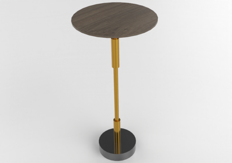 3D Tisch - Couchtisch aus Holz - Artzzi - Urbana Minimal -...