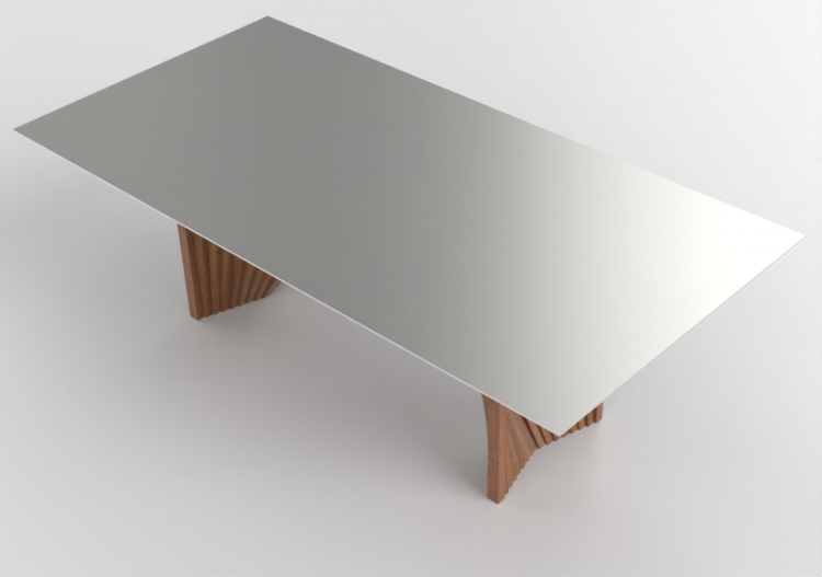 Tables 3D - Table pour salle à manger en bois - Artzzi -...