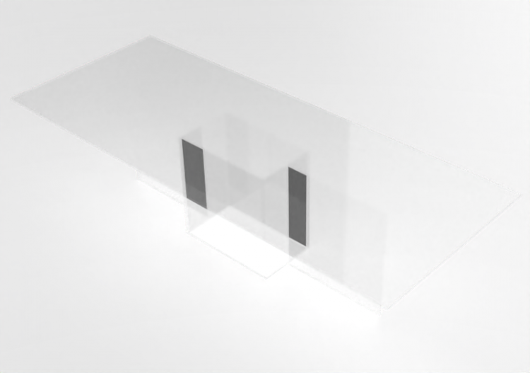 Mesas 3D - Mesa comedor de vidrio - Artzzi - Bis - ACCA...