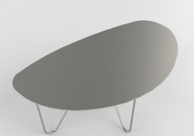 3D Tisch - Kaffeetisch aus Metall - Artzzi - Drop - ACCA...
