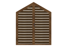 3D T&uuml;r/Fenster - Fensterladen FN [DT] 2DF