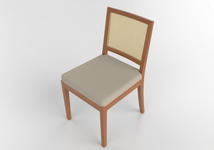 Sillas 3D - Silla de madera - Artzzi - Mia - ACCA software