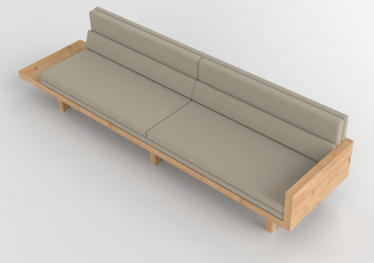 Divani 3D - Divano in tessuto - Artzzi - Flap - ACCA...