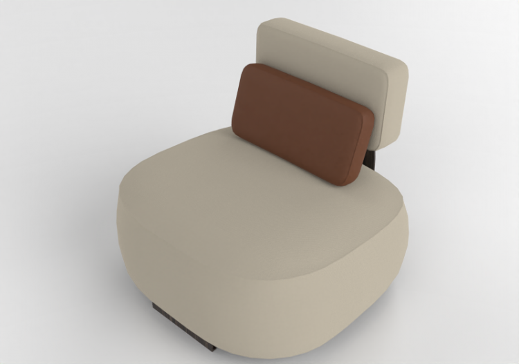 Poltronas y Sofás 3D - Poltrona de tejido - Artzzi -...