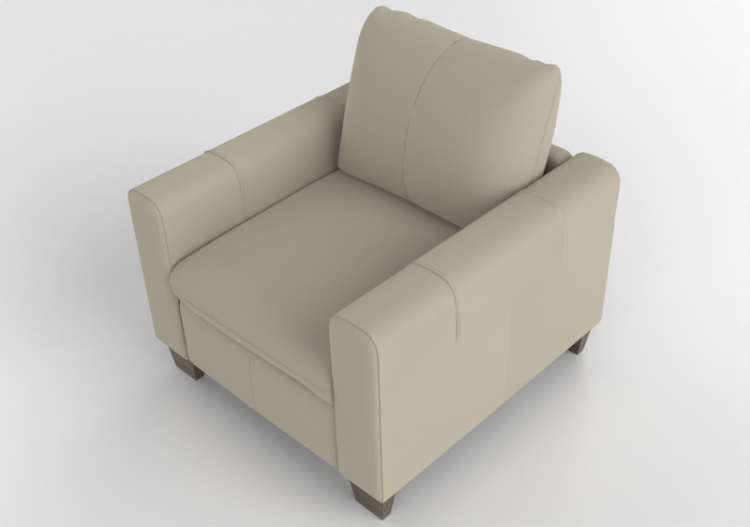 3D Sessel und Sofas - Stoffsessel - Artzzi - Blanc - ACCA...