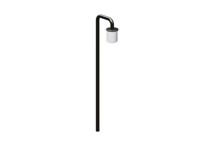 3D Gartenlanterne - Pfahl-Lampe - Platek - Rippling M 120 -... 3D Gartenlanterne - Pfahl-Lampe - Platek - Rippling M 120 -...