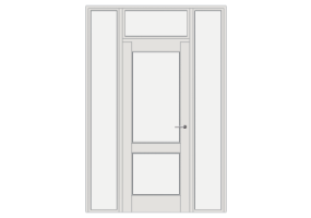 3D T&uuml;r/Fenster - Kassettent&uuml;r T[R] 1DF[2G]+2SL+1OBL