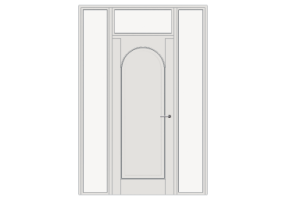 3D Fixtures - Embossed D[R] 1HDL[1P_AR]+2SDLGT+1OVPAN