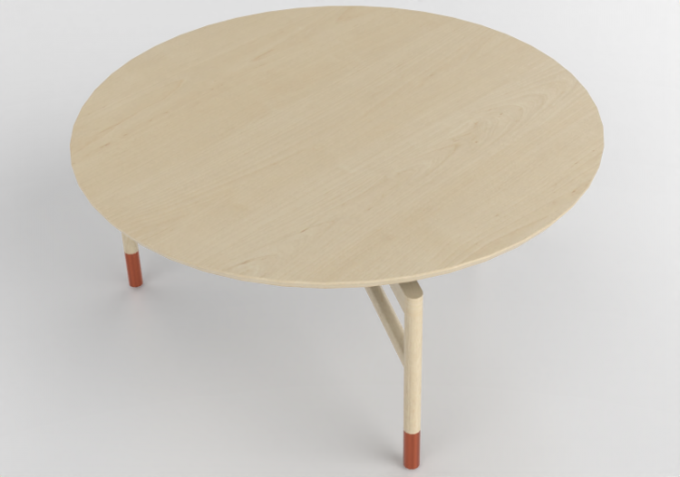 Tavoli 3D - Tavolino in legno - Artzzi - Teds - ACCA...