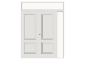 3D T&uuml;r/Fenster - Kassettent&uuml;r T[R] 2DF_SYM[2P]+1SL+1OBL