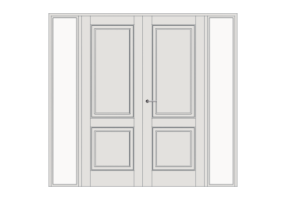 3D Fixtures - Embossed D[R] 2HDL_SYM[2P]+2SDLGT