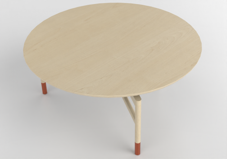 Tavoli 3D - Tavolino in legno - Artzzi - Teds - ACCA...
