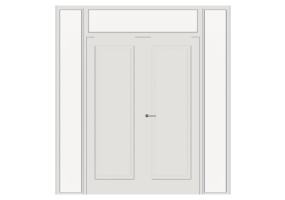 Esquadria 3D - Almofadada P[R] 2FB_SIM[1P]+2BANDLAT+1BAND