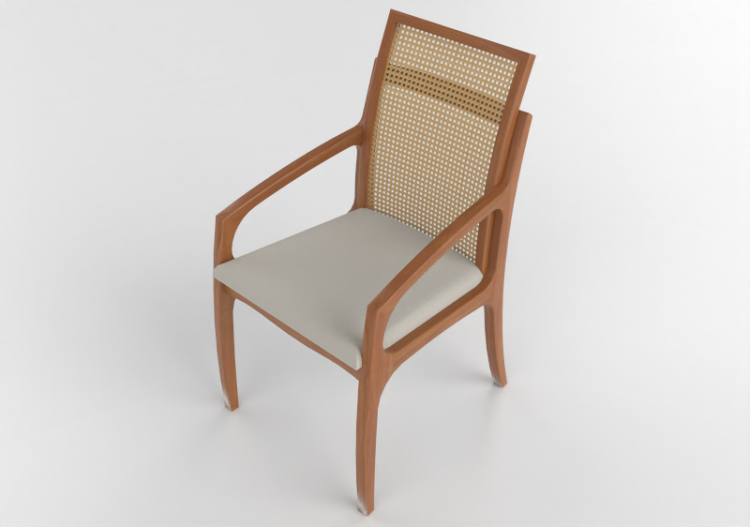 3D Stühle - Holzstuhl - Artzzi - Dalila - ACCA software
