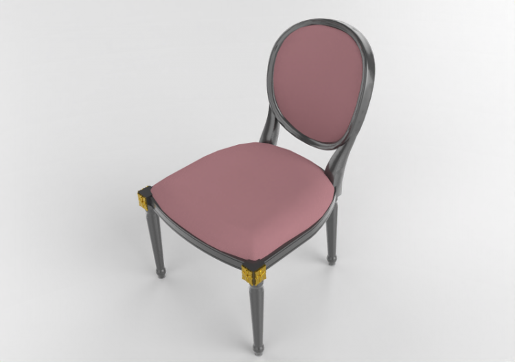 Cadeira 3D - Cadeira de madeira envernizada - Artzzi - 54 -...
