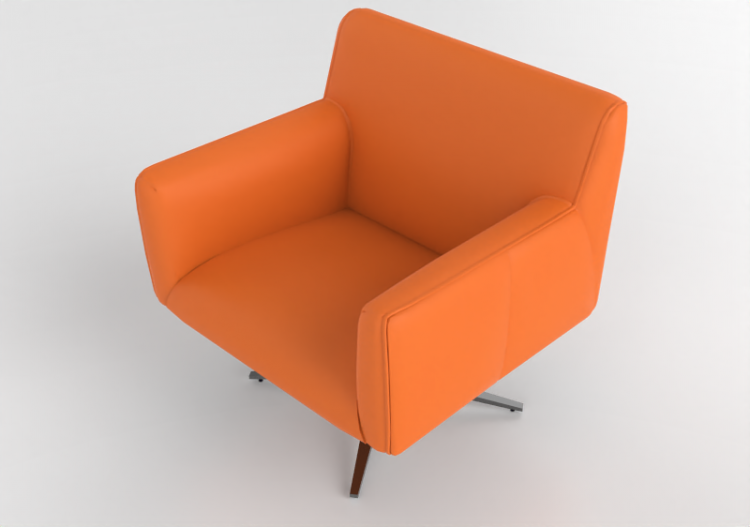 Chairs and Sofas 3D - Leather armchair - Artzzi - Lara -...