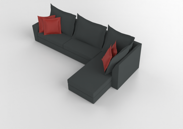 3D Sessel und Sofas - Stoffsofa - Artzzi - Viena - ACCA...