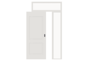 3D T&uuml;r/Fenster - Kassettent&uuml;r T[R] 1VST[2P]+1SL+1OBL