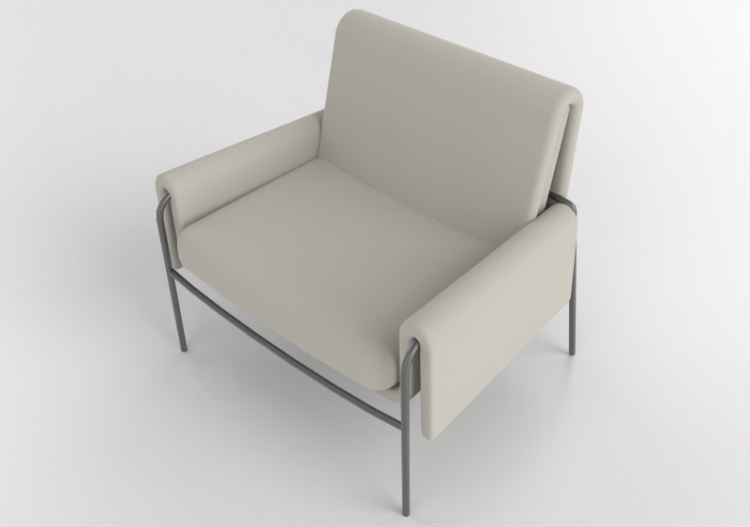 Divani 3D - Poltrona in tessuto - Artzzi - Manta - ACCA...