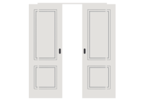 3D T&uuml;r/Fenster - Kassettent&uuml;r T[R] 2VST[2P]